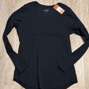 Denver Hayes Navy Long Sleeve Women's Top